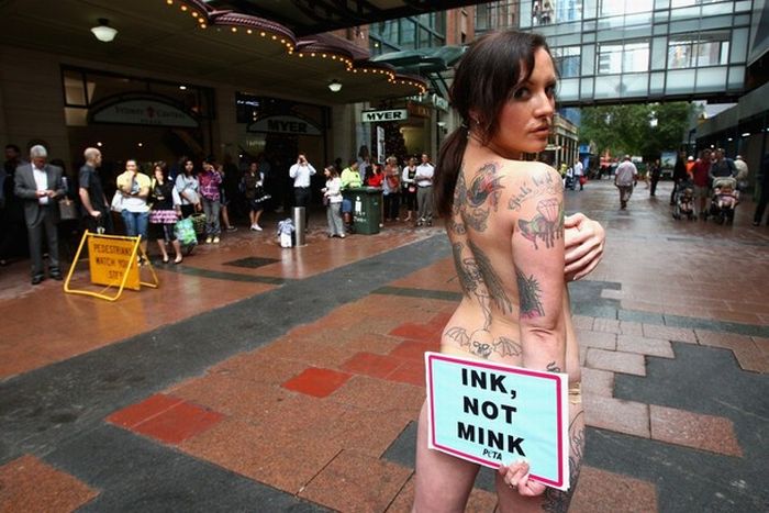 Montreal nearly naked student protest | Public Radio 