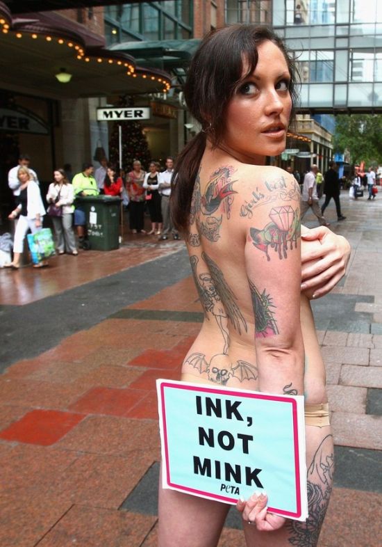 Sexy Peta Protest (9 pics)