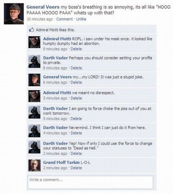 Star Wars Heroes on Facebook (5 pics)