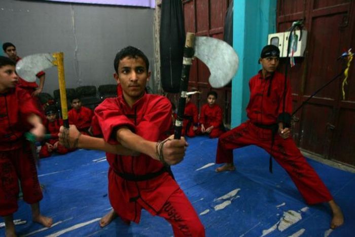 School of Martial Arts in Palestine (18 pics)