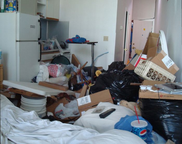The Messiest Homes of the United States. (28 pics)