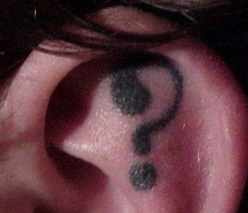 Ear Tattoos (15 pics)