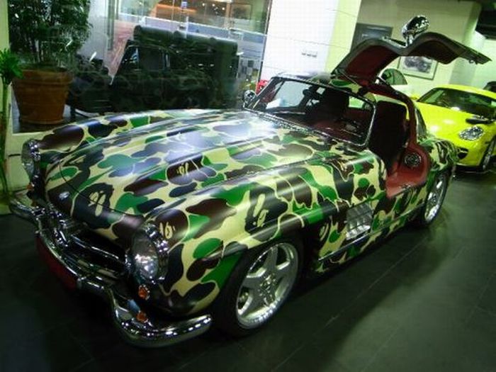 Camouflage Cars (13 pics)
