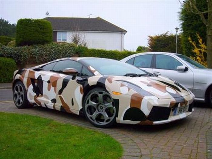 Camouflage Cars (13 pics)