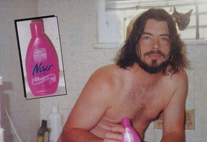 Nair vs Butt Hair (2 pics)