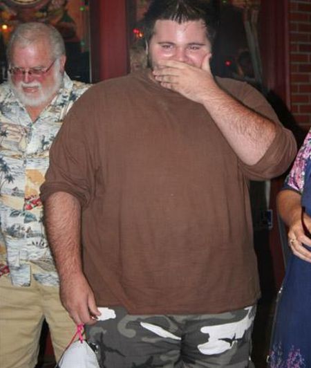 Fat Man Becomes Thin (10 pics)