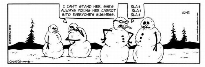 Funny Snowmen Comics (13 pics)