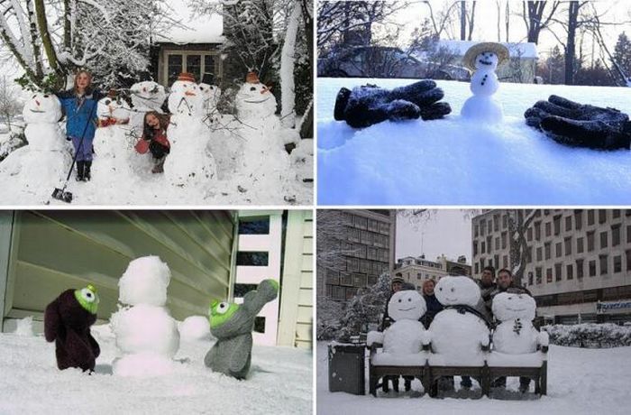Snowmen (28 pics)
