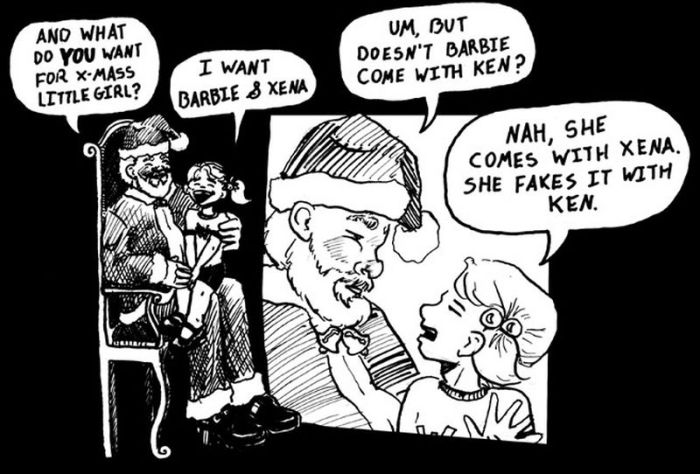 Adult Christmas Comics (24 pics)