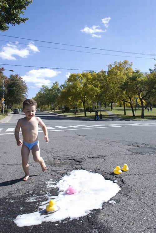 There can be Something Interesting About Potholes (16 pics)