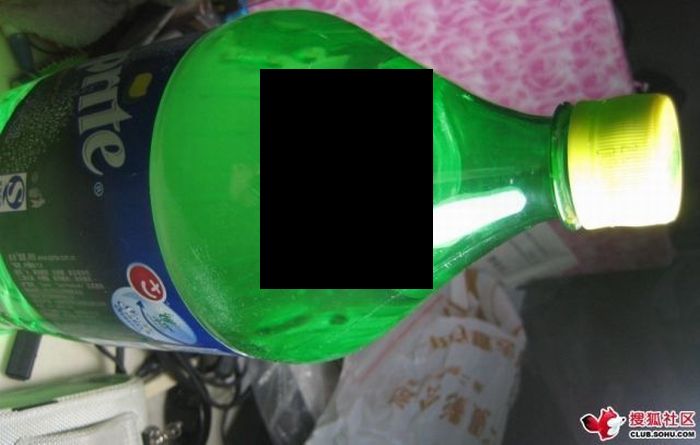 What Can Be Found Inside a Sprite Bottle in China (8 pics)