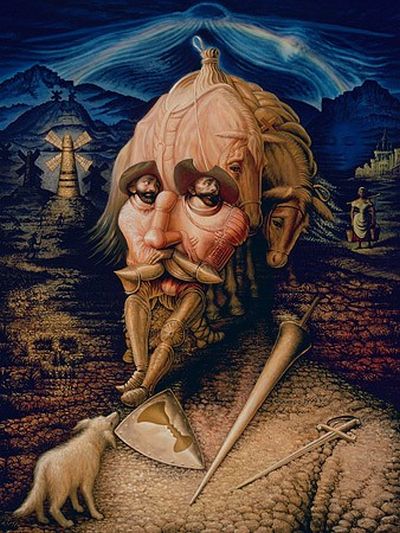 Staggering illusions by Octavio Ocampo (34 pics)