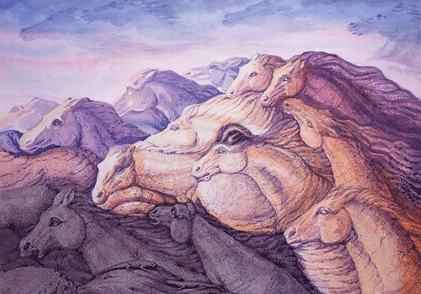 Staggering illusions by Octavio Ocampo (34 pics)