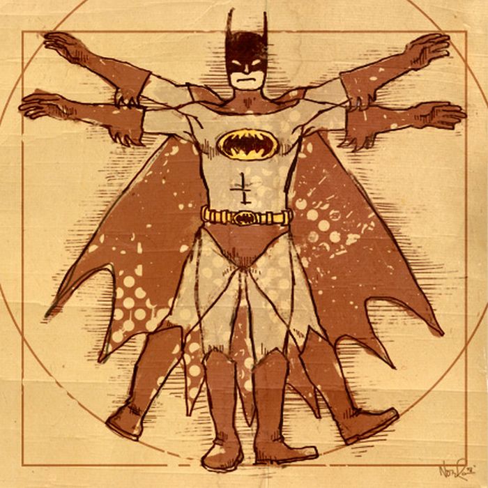 Da Vinci's Vitruvian Man (18 pics)