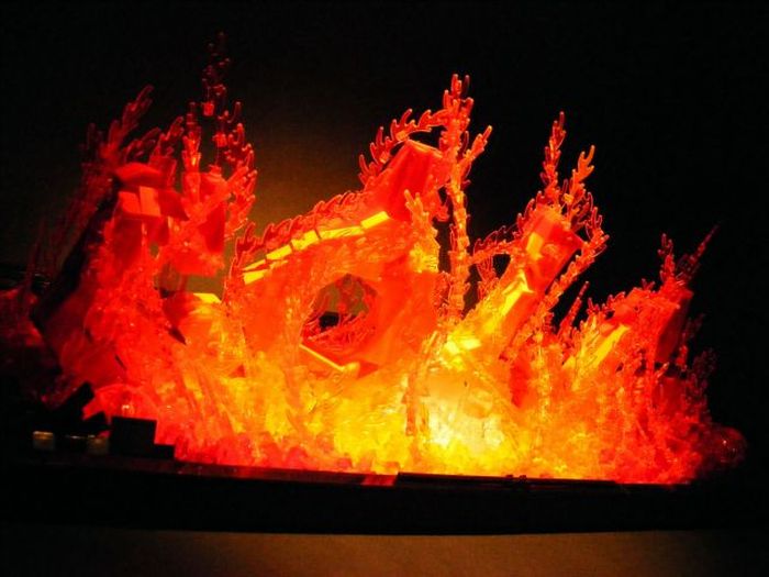 Lego Fire (9 pics)