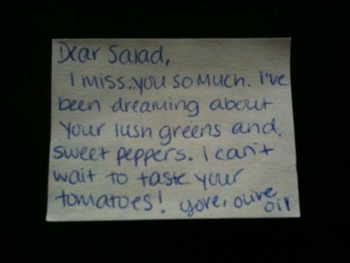 Lunch Notes from Wife (12 pics)