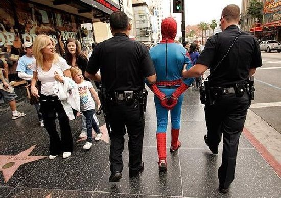 People Getting Arrested In Costume (25 pics)