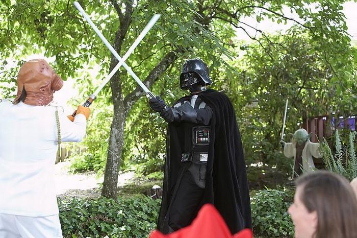 Wedding of Star Wars Fans (15 pics)