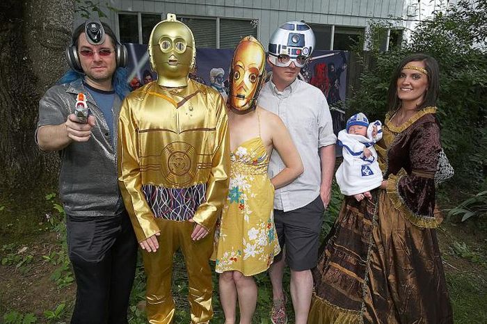 Wedding of Star Wars Fans (15 pics)