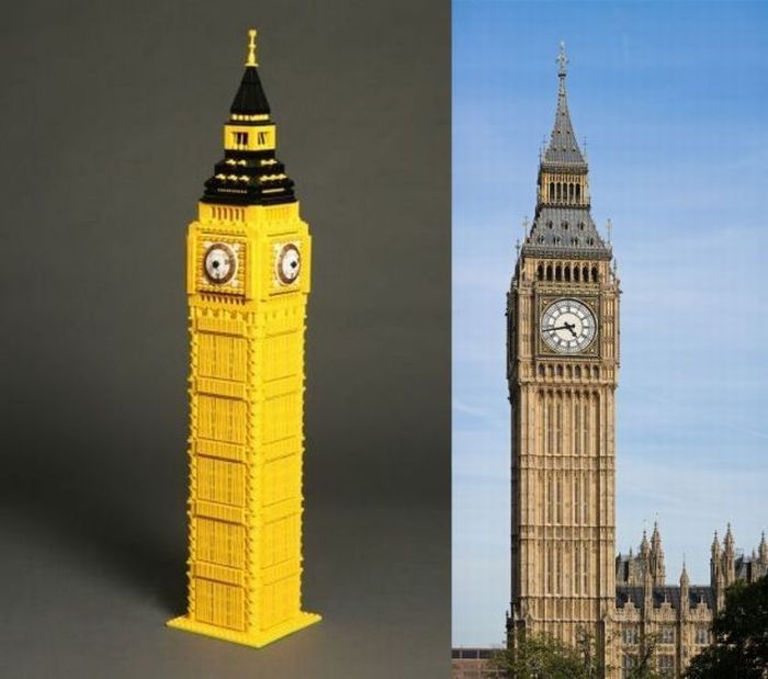Famous Places Made with Lego (34 pics)