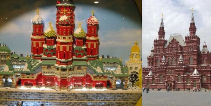 Famous Places Made with Lego (34 pics)