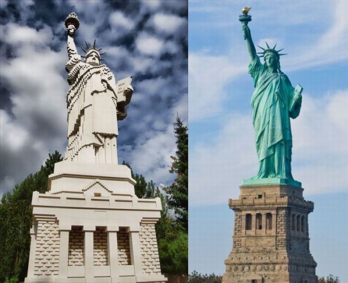 Famous Places Made with Lego (34 pics)