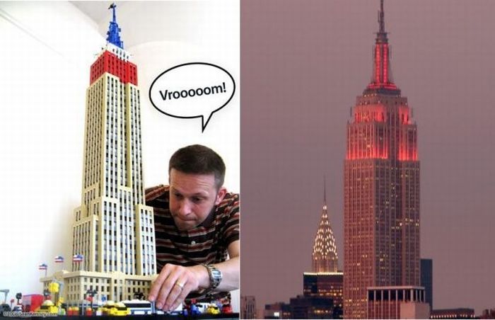 Famous Places Made with Lego (34 pics)