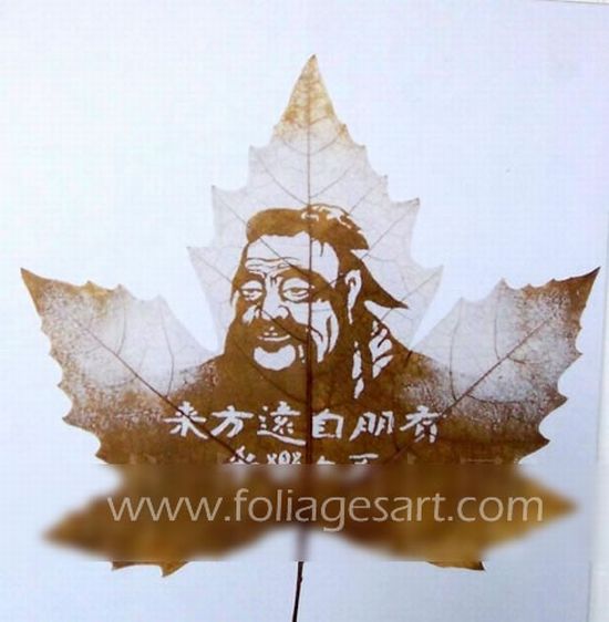 Leaf Carving. Part II (78 pics)