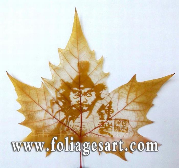 Leaf Carving. Part II (78 pics)