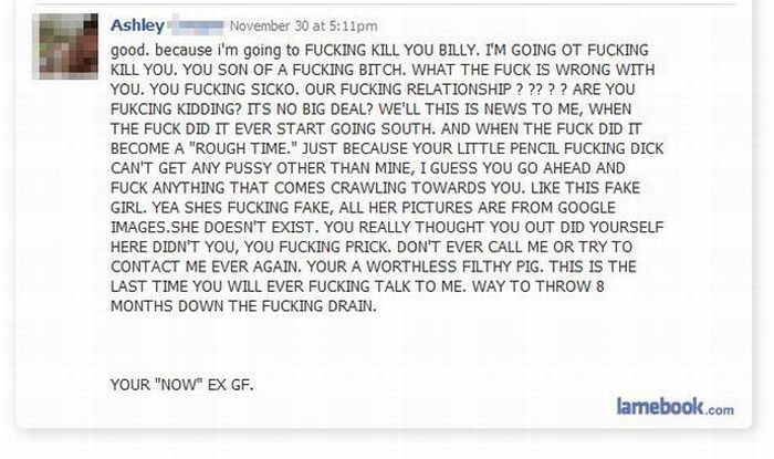 Be Careful What You Say on Facebook (4 pics)