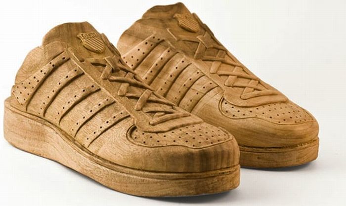Wooden Sneakers (6 pics)