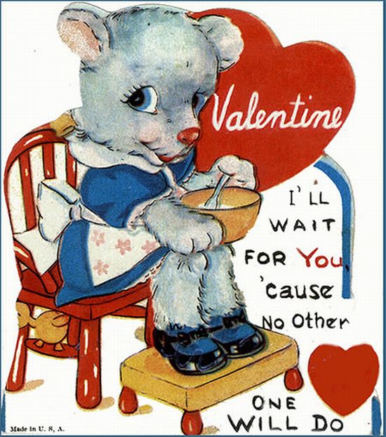 Vintage Valentine Cards with Funny Messages (15 pics)
