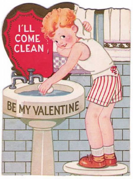 Vintage Valentine Cards with Funny Messages (15 pics)