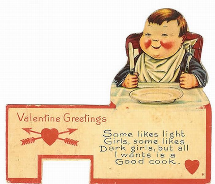 Vintage Valentine Cards with Funny Messages (15 pics)