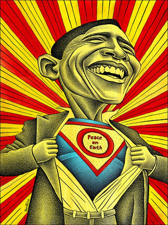 Drawn Obama (23 pics)