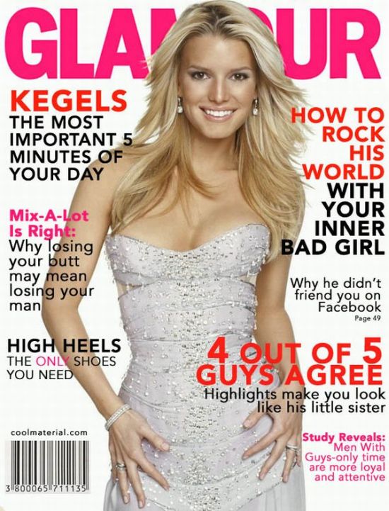 What if Women's Magazines Covers were written by Men (5 pics)