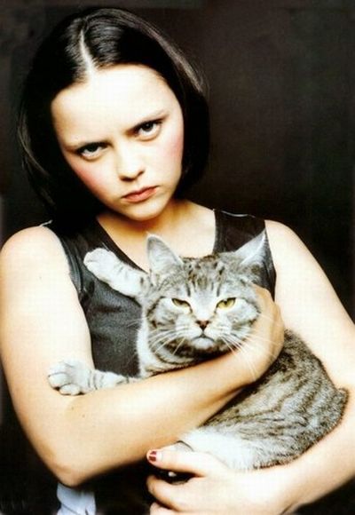 Famous People and Their Cats (67 pics)