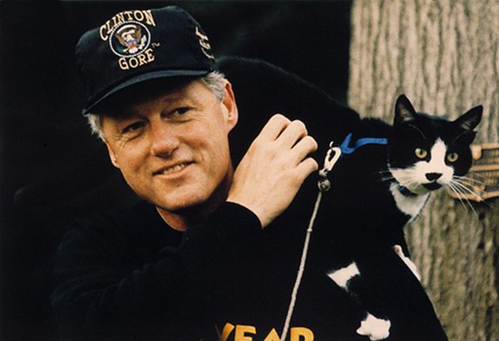 Famous People and Their Cats (67 pics)