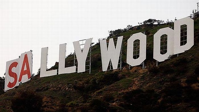 Fun with Hollywood Sign (8 pics)