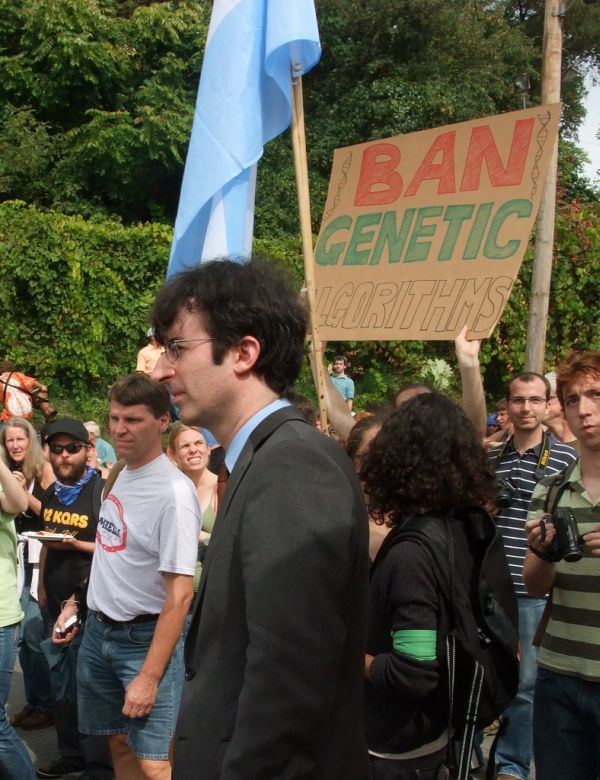 CMU machine learning dept members protest at G20 (27 pics)