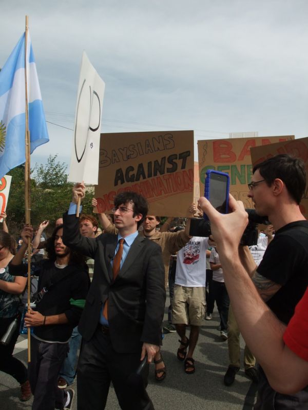 CMU machine learning dept members protest at G20 (27 pics)