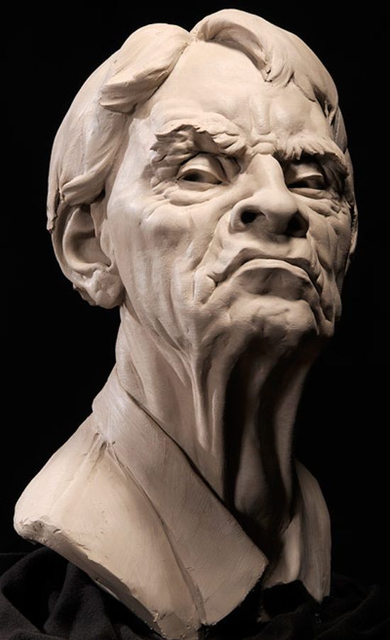 Portrait Sculptures by Philippe Faraut (30 pics)