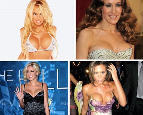 Celebrities Before And After Boob Jobs 15 Pics