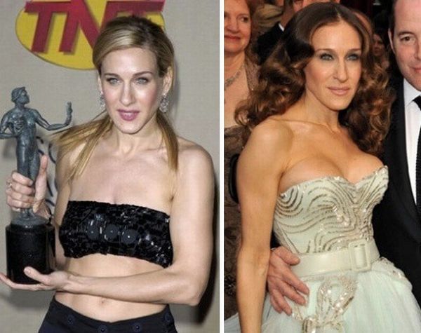 Celebrities Before and After Boob Jobs (15 pics)