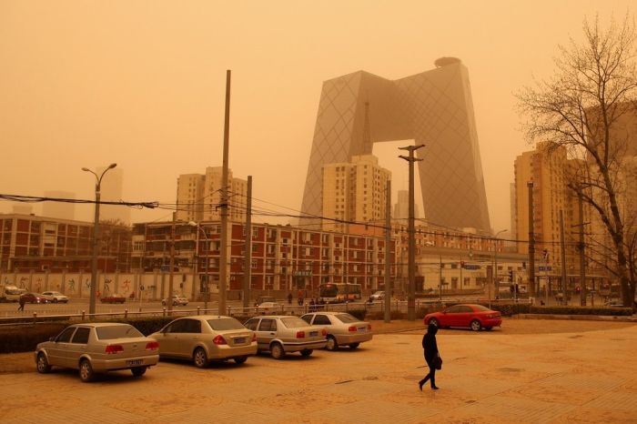 Sand Storm in China (16 pics)
