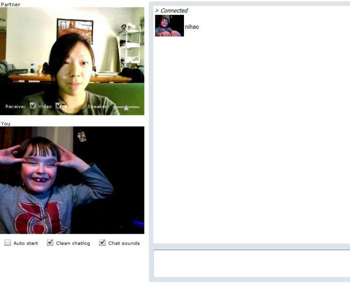 Offensive 8-year-old Boy on Chatroulette (14 pics)