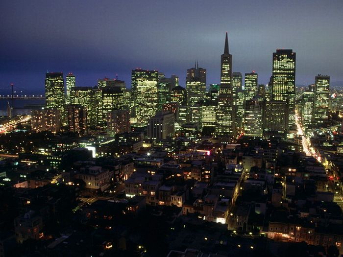 Cities at Night (58 pics)