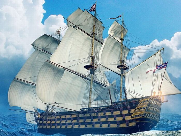 Paintings of Ships (27 pics)