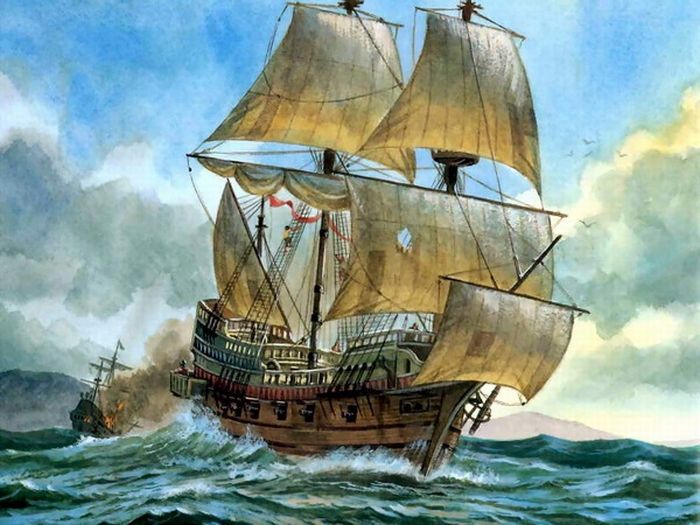 Paintings of Ships (27 pics)