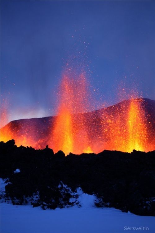 Volcano Eruption in Iceland (30 pics)